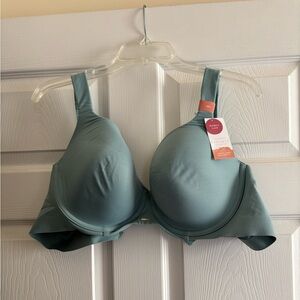 Cacique by Lane Bryant Modern Luxe lightly lined balconette bra 46C NWT